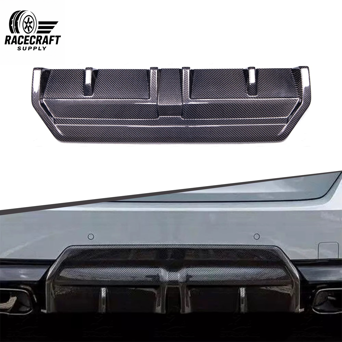Diffuseur en fibre de carbone pour BMW G42
