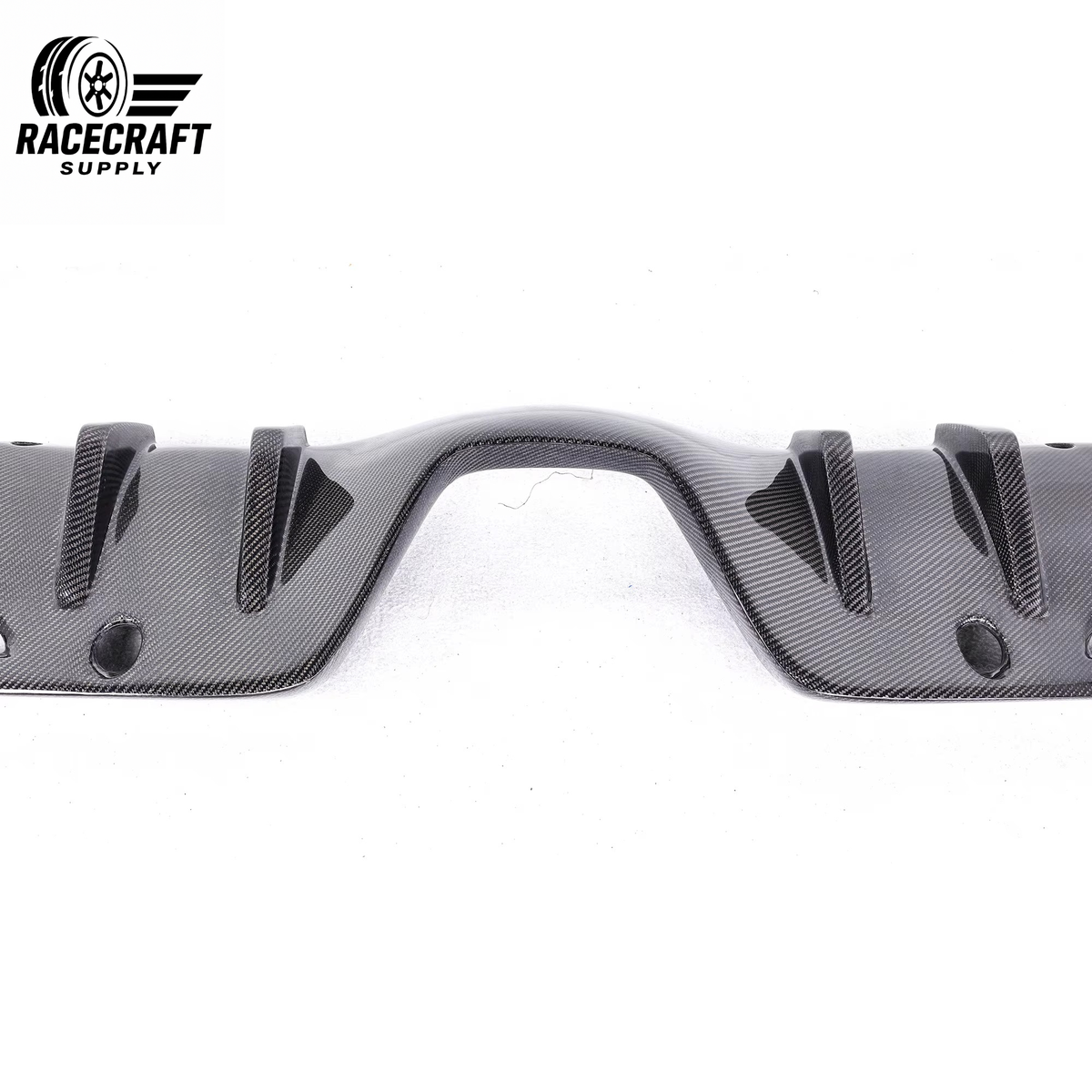 Diffuseur de pare-chocs arrière en fibre de carbone style AG pour Toyota Supra A90 A91