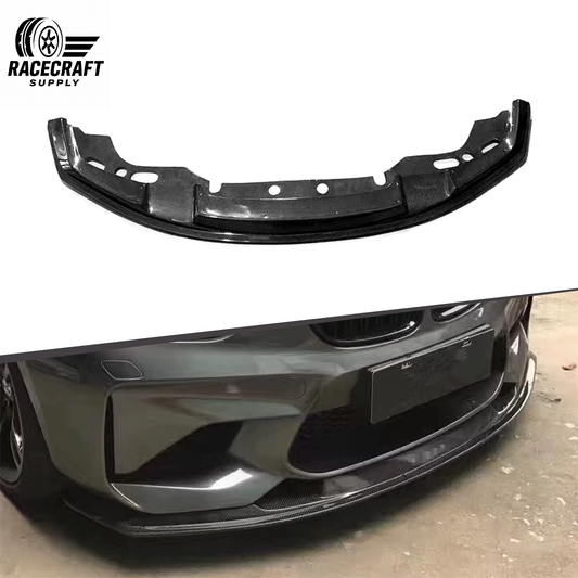 Séparateur avant en fibre de carbone pour BMW F87