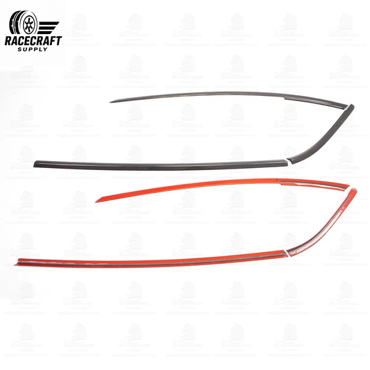 Garniture de vitre de voiture en carbone pour GR Supra A90 MK5
