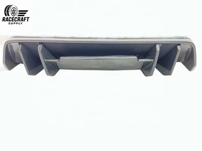 Diffuseur arrière en carbone Type V pour Audi R8