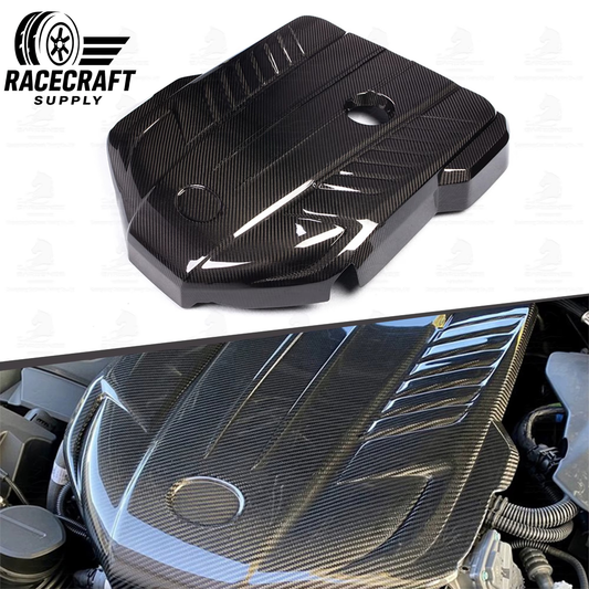 Cache moteur en fibre de carbone pour TOYOTA SUPRA A90 A91