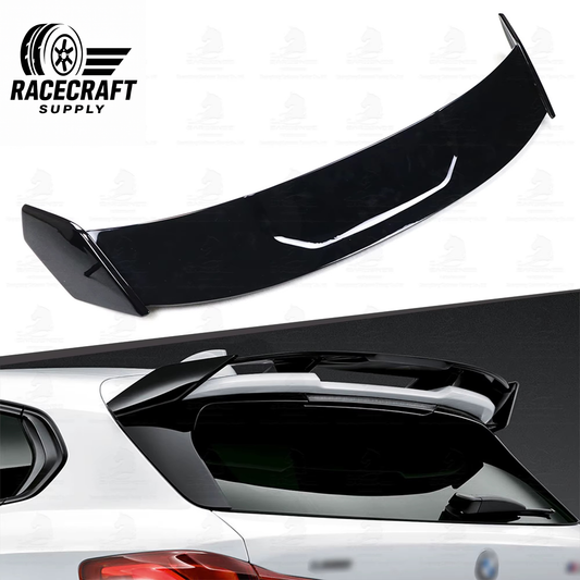 Spoiler arrière noir brillant pour BMW Série 1 F40