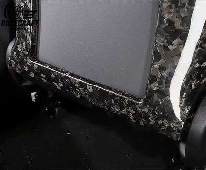 Housses de siège en fibre de carbone sèche pour Tesla Model 3 et Y