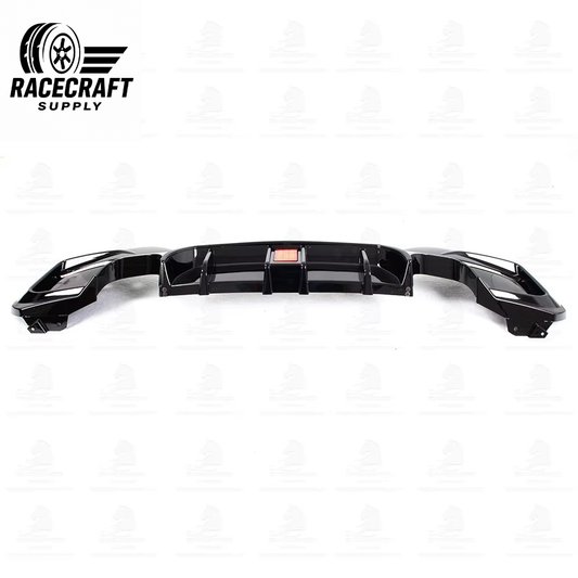 Diffuseur arrière noir brillant pour BMW F20