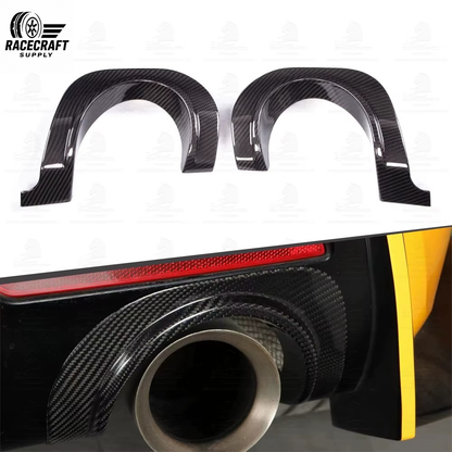 Carbon Fiber Exhaust Shields for Supra A90 A91