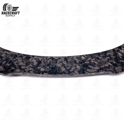 Becquet arrière de style V en fibre de carbone forgée pour Toyota SUPRA A90 A91