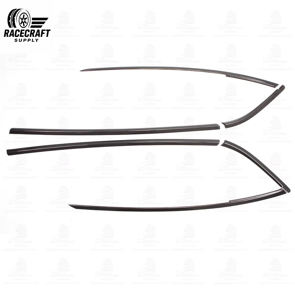 Garniture de vitre de voiture en carbone pour GR Supra A90 MK5