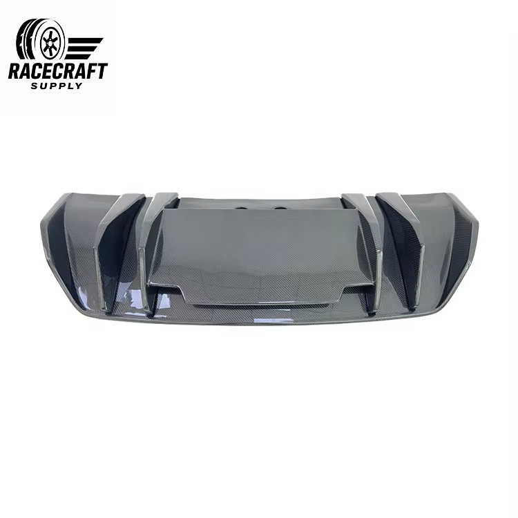 Diffuseur arrière en carbone Type V pour Audi R8