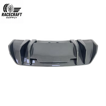 Diffuseur arrière en carbone Type V pour Audi R8