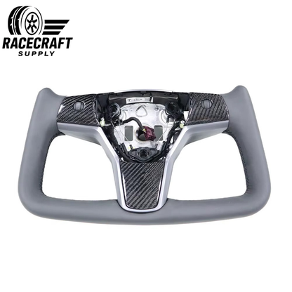 Volant en fibre de carbone pour Tesla Model 3 ET Y