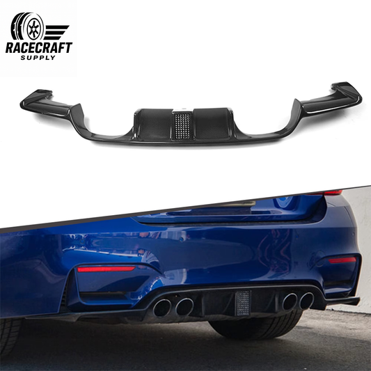 Diffuseur arrière en fibre de carbone pour BMW F80 F82 F83
