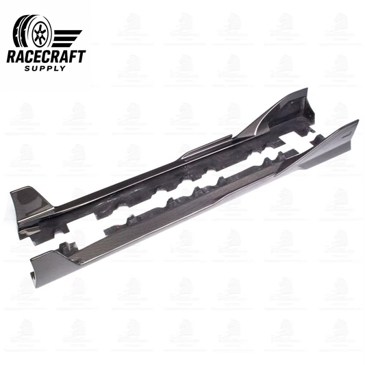 Jupes latérales en fibre de carbone de type Tm pour TOYOTA SUPRA A90 A91