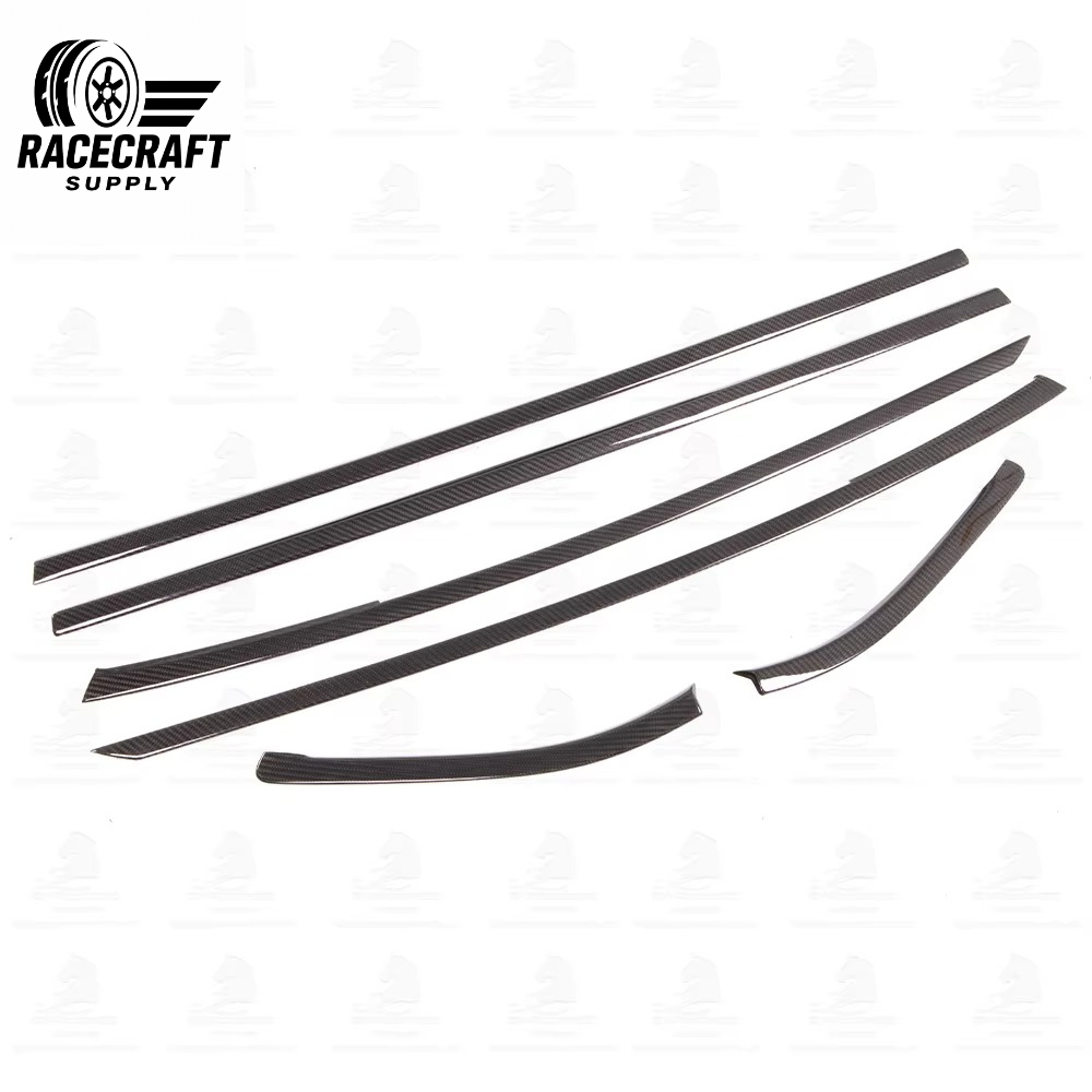 Garniture de vitre de voiture en carbone pour GR Supra A90 MK5