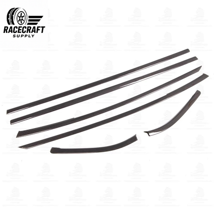 Garniture de vitre de voiture en carbone pour GR Supra A90 MK5