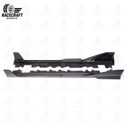 Jupes latérales en fibre de carbone de type Tm pour TOYOTA SUPRA A90 A91