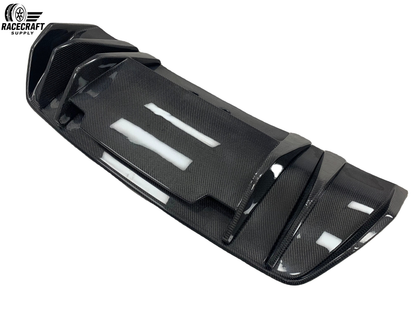 Diffuseur arrière en carbone Type V pour Audi R8