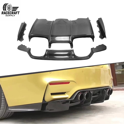 Diffuseur arrière en carbone pour BMW F80 F82 F83