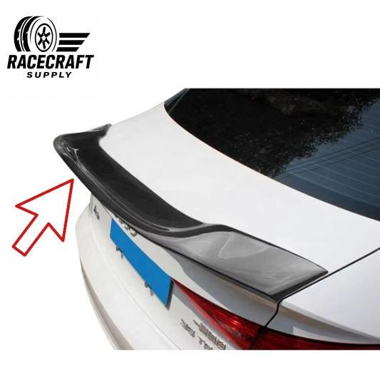R-Type Carbon Fiber Trunk Spoiler for Audi