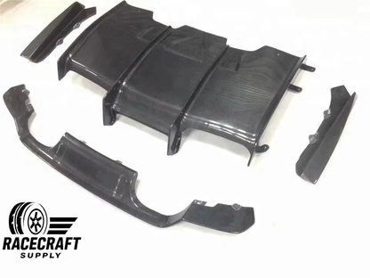 Diffuseur arrière en fibre de carbone pour BMW F80 F82 F83