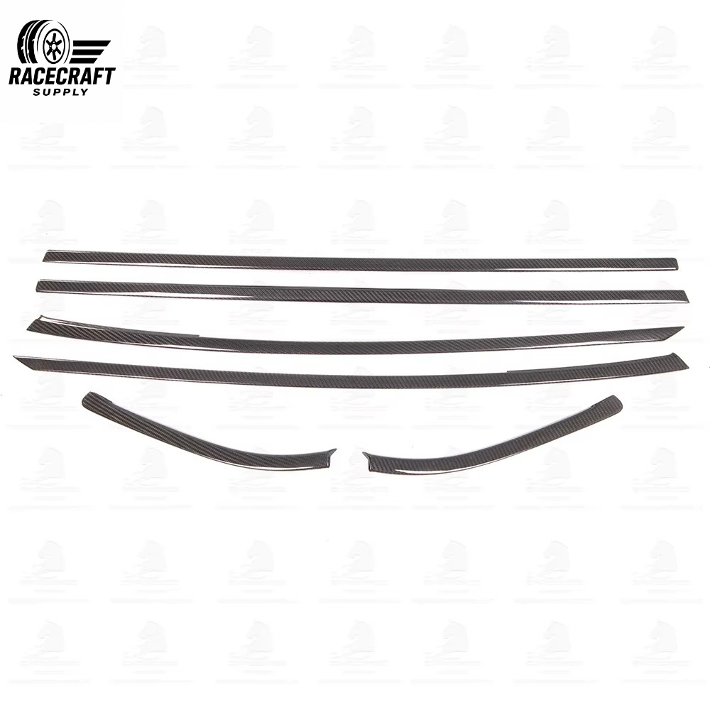 Garniture de vitre de voiture en carbone pour GR Supra A90 MK5