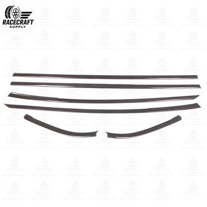 Garniture de vitre de voiture en carbone pour GR Supra A90 MK5