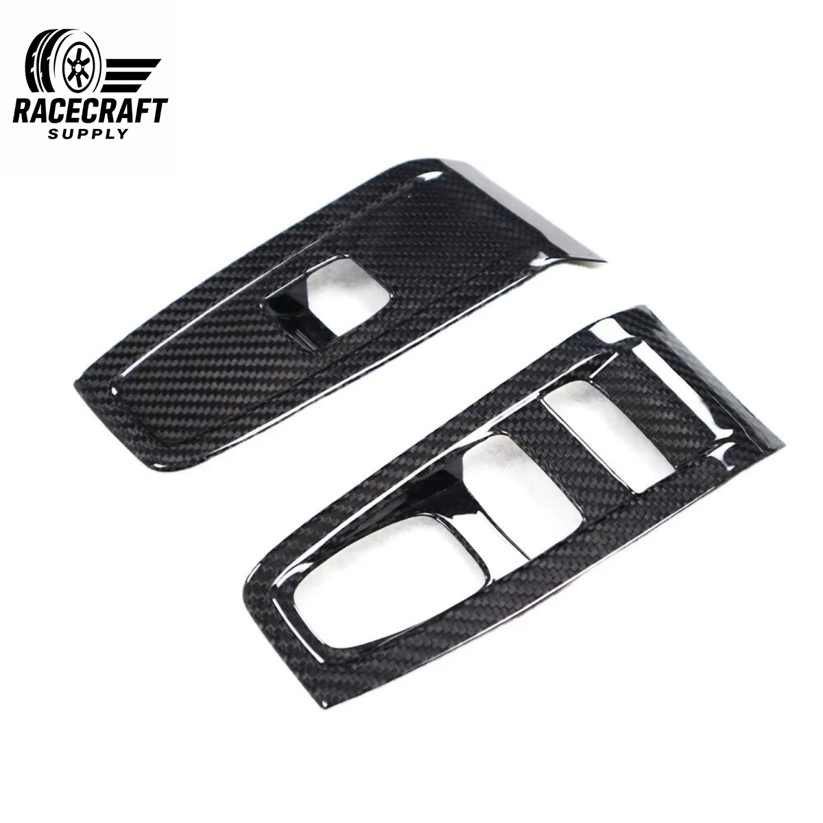 Cache-interrupteurs de porte intérieurs en fibre de carbone pour Toyota GR86 / Subaru BRZ