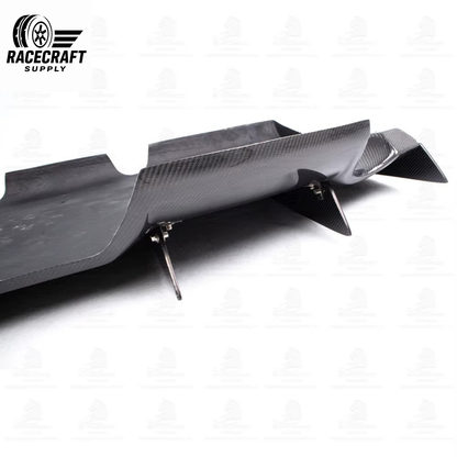 Diffuseur arrière en fibre de carbone de type Vari pour TOYOTA SUPRA A90 A91