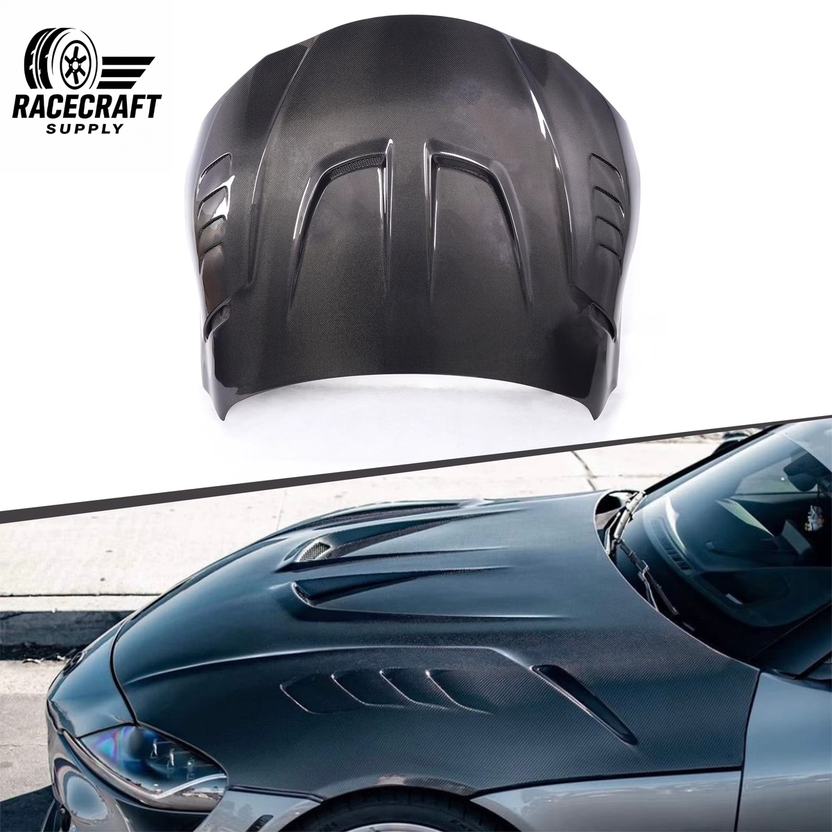 Capot en fibre de carbone LB Style pour Toyota Supra A90 A91 MK5
