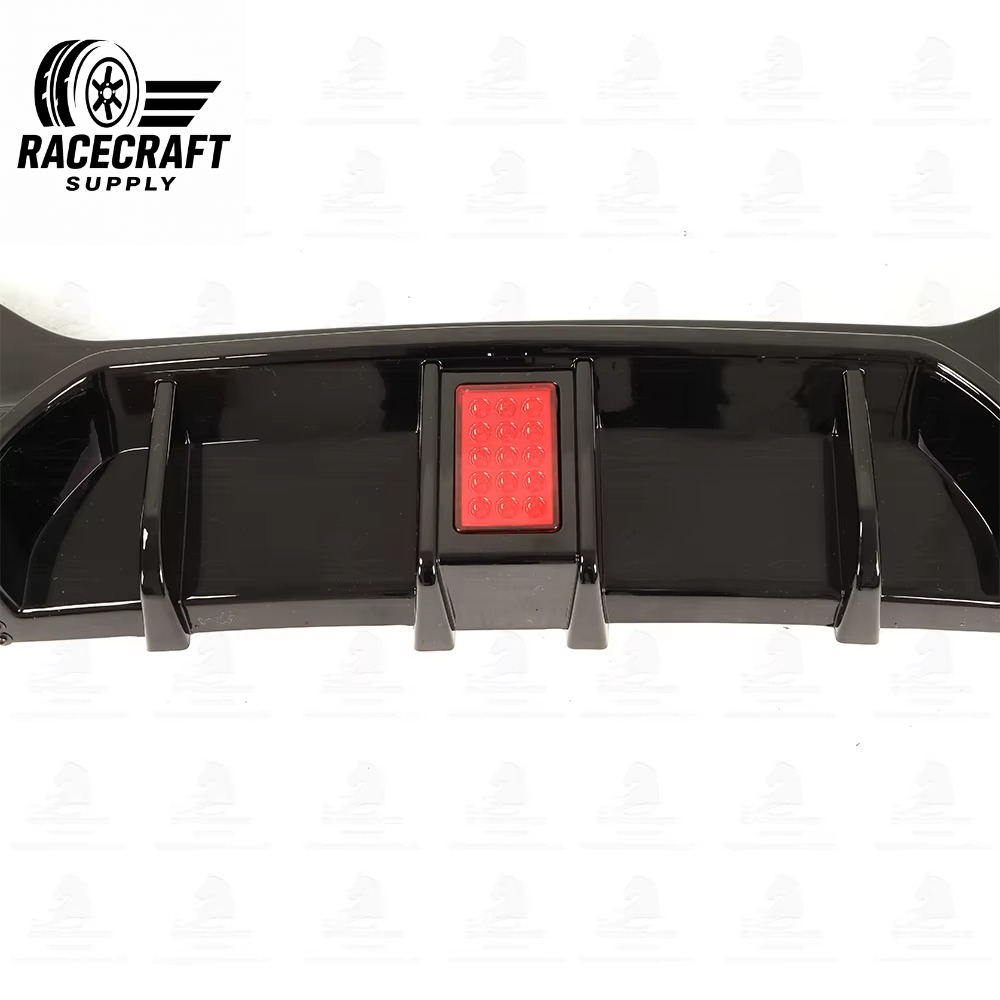Diffuseur arrière noir brillant pour BMW F20