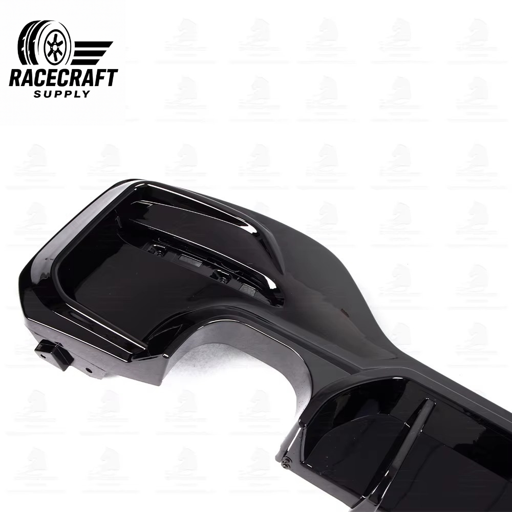 Diffuseur arrière noir brillant pour BMW F20