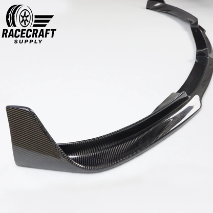 V Type Carbon Fiber Front Lip For Tesla Model 3