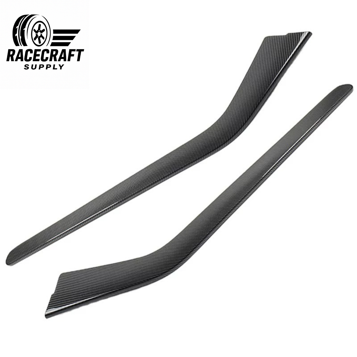 Cache-panneau latéral de console centrale en carbone sec pour Model 3 et Y