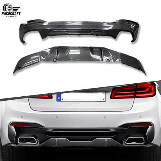 Diffuseur arrière en fibre de carbone pour BMW G30