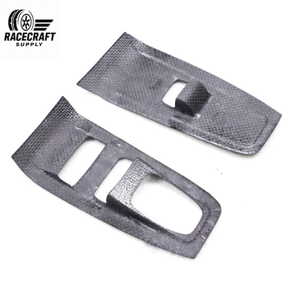 Cache-interrupteurs de porte intérieurs en fibre de carbone pour Toyota GR86 / Subaru BRZ