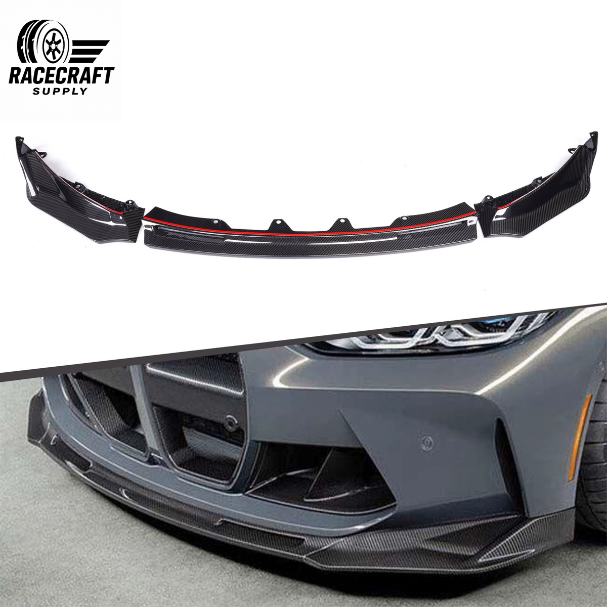 Kit de carrosserie en fibre de carbone pour BMW G80 G82 M3 M4