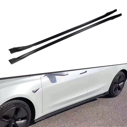 Carbon Fiber Side Skirts For Tesla Model 3