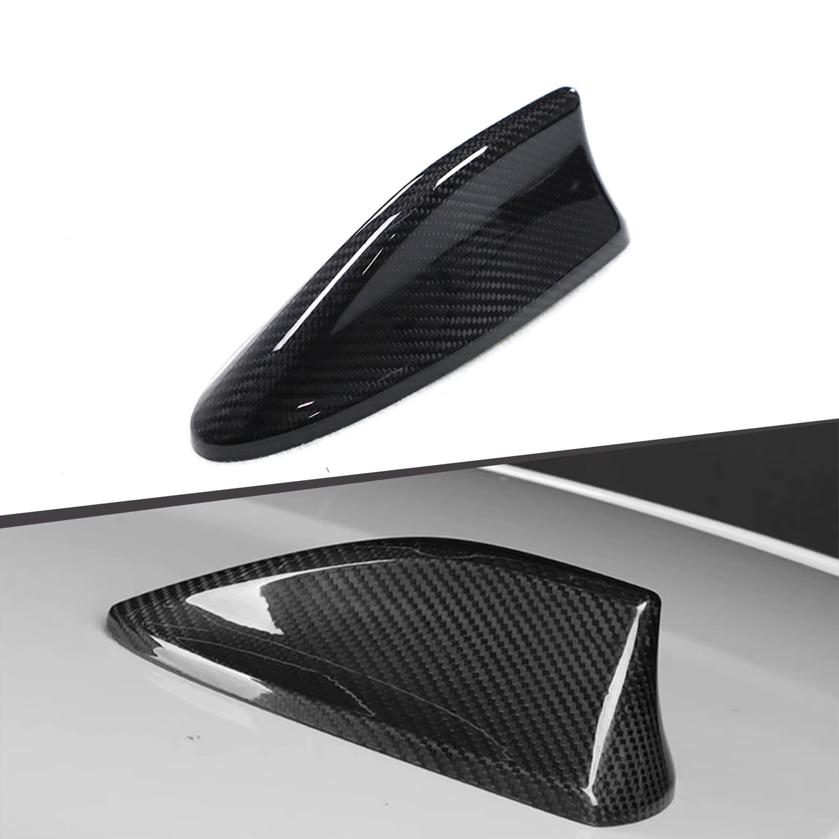 Cache d'antenne en carbone sec pour Toyota GR86 / Subaru BRZ Aileron de requin