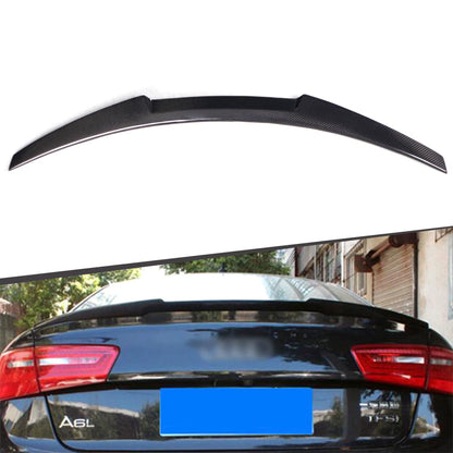 Carbon Fiber Trunk Spoiler for Audi A6 S6 RS6