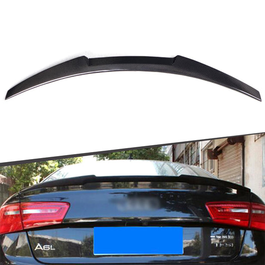 Carbon Fiber Trunk Spoiler for Audi A6 S6 RS6